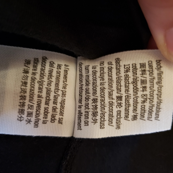 Pink black leggings Activewear - Picture 4 of 5